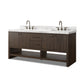 Anthem Double Vanity - Satin Espresso Oak Veneer