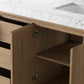 Everett Double Vanity - Satin Light Wash Oak Veneer