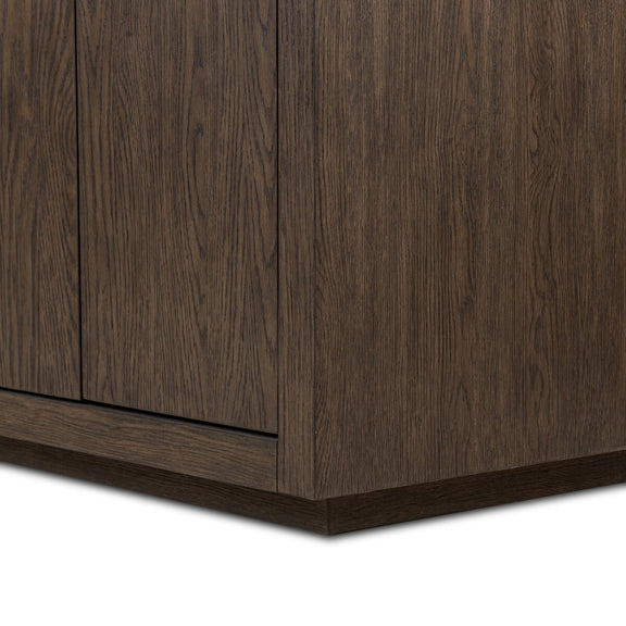 Everett Double Vanity - Satin Espresso Oak Veneer