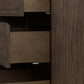 Everett Double Vanity - Satin Espresso Oak Veneer