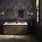 Everett Double Vanity - Satin Espresso Oak Veneer