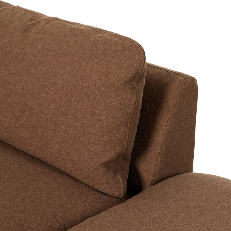 Ingel 4-Piece Sectional W/ Ottoman - Antwerp Cafe