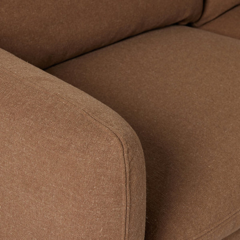 Ingel 4-Piece Sectional W/ Ottoman - Antwerp Cafe