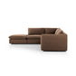 Ingel 4-Piece Sectional W/ Ottoman - Antwerp Cafe