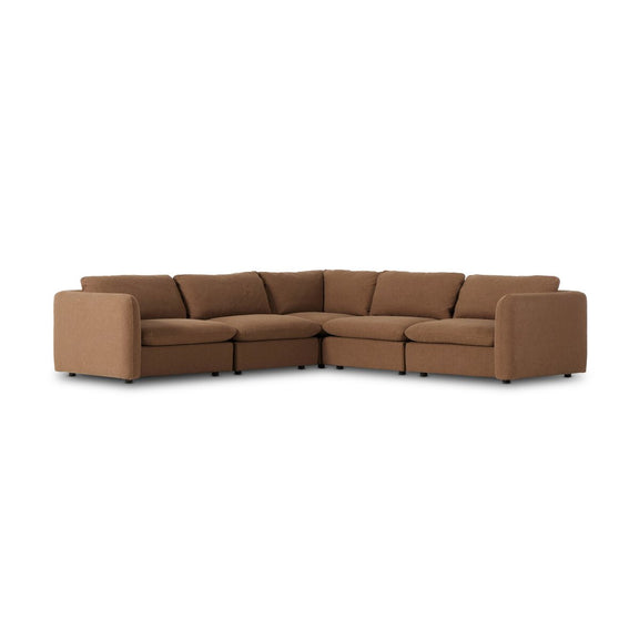 Ingel 5-Piece Sectional - Antwerp Cafe