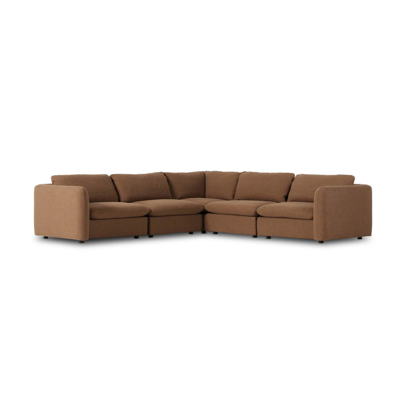 Ingel 5-Piece Sectional - Antwerp Cafe