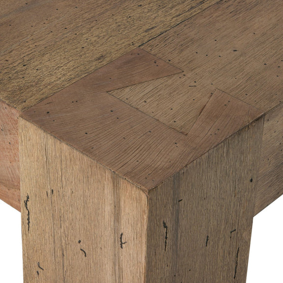 Abaso Coffee Table - Rustic Wormwood Oak