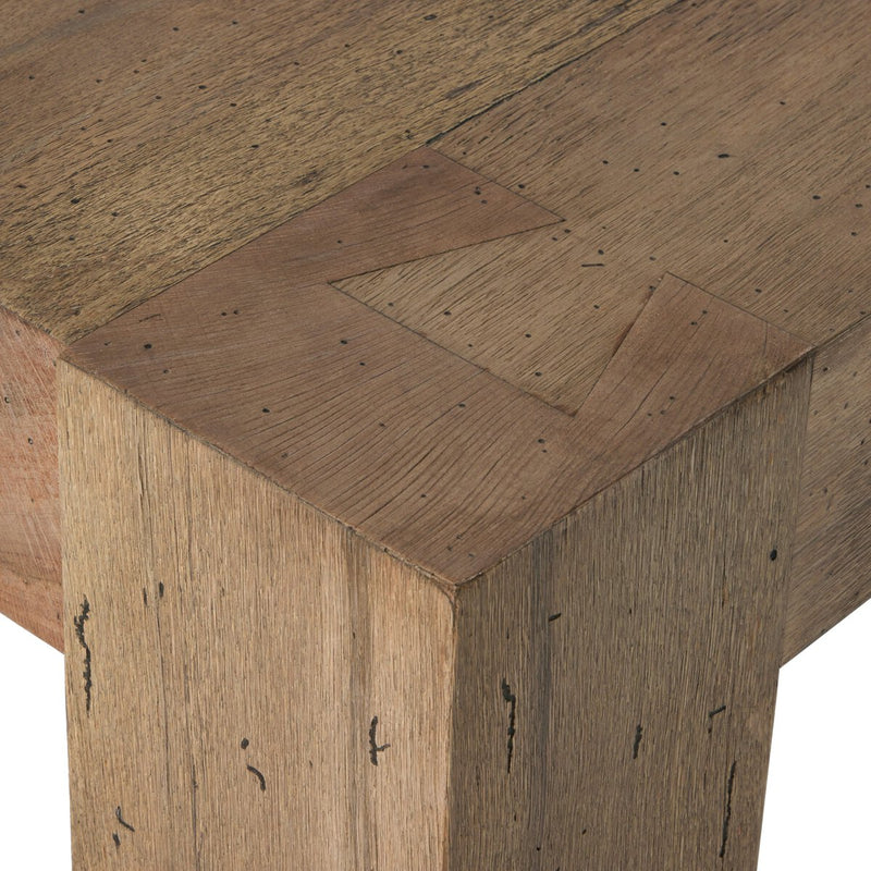 Abaso Coffee Table - Rustic Wormwood Oak