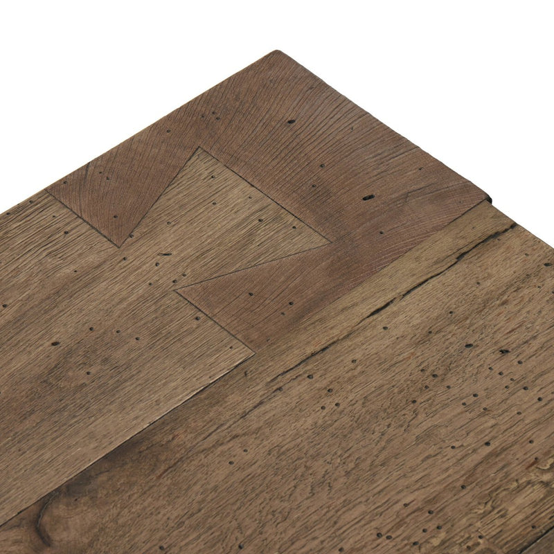 Abaso Coffee Table - Rustic Wormwood Oak