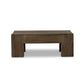 Abaso Coffee Table - Ebony Rustic Wormwood Oak