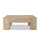 Abaso Coffee Table - Whitewash Rustic Wormwood Oak
