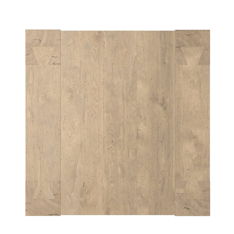 Abaso Coffee Table - Whitewash Rustic Wormwood Oak