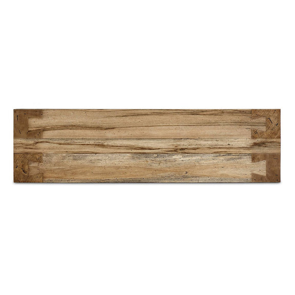 Abaso Accent Bench - Rustic Wormwood Oak