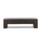 Abaso Accent Bench - Ebony Rustic Wormwood Oak