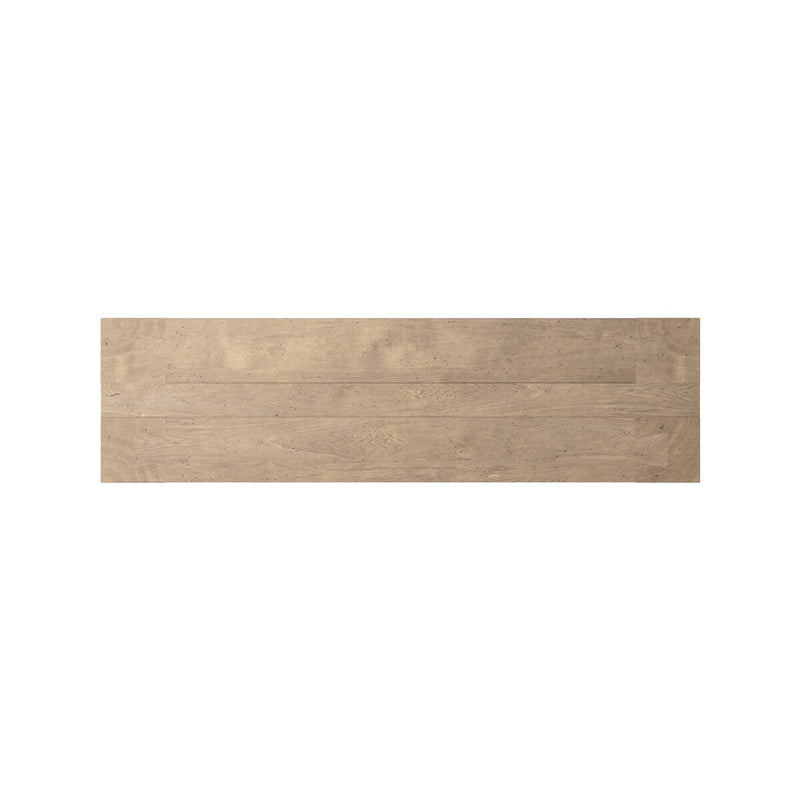 Abaso Accent Bench - Whitewash Rustic Wormwood Oak