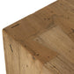 Abaso Accent Bench - Rustic Wormwood Oak