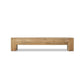 Abaso Accent Bench - Rustic Wormwood Oak