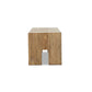 Abaso Accent Bench - Rustic Wormwood Oak