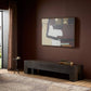 Abaso Accent Bench - Ebony Rustic Wormwood Oak