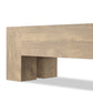 Abaso Accent Bench - Whitewash Rustic Wormwood Oak
