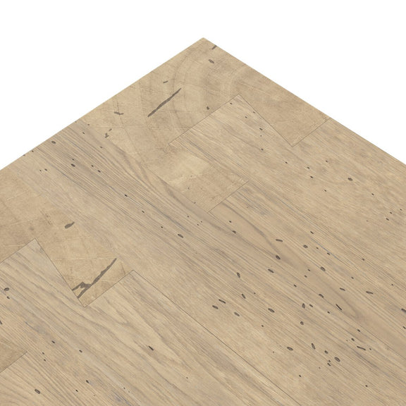 Abaso Accent Bench - Whitewash Rustic Wormwood Oak