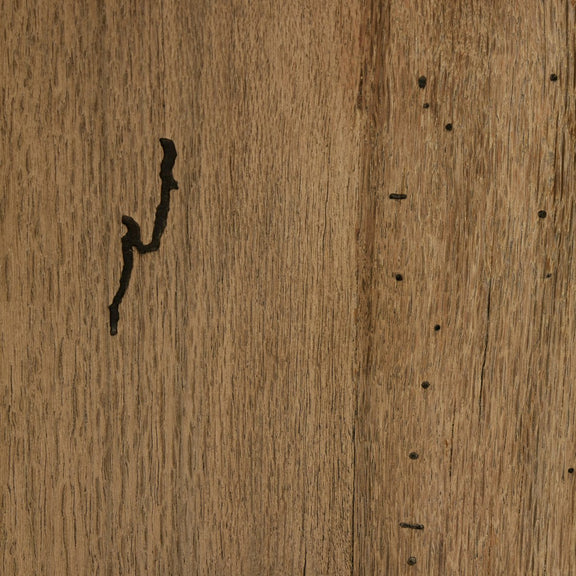 Abaso Media Console - Rustic Wormwood Oak