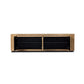 Abaso Media Console - Rustic Wormwood Oak