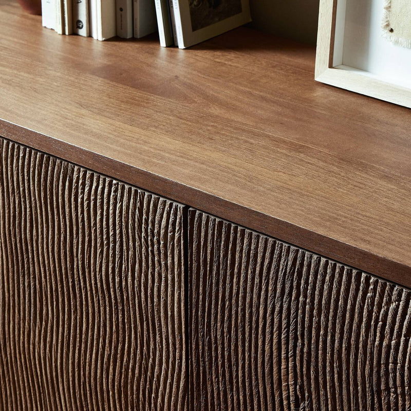 Gilmore Media Console - Aged Mango