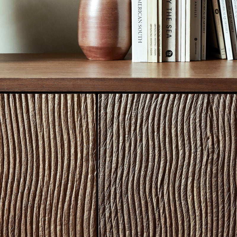 Gilmore Media Console - Aged Mango