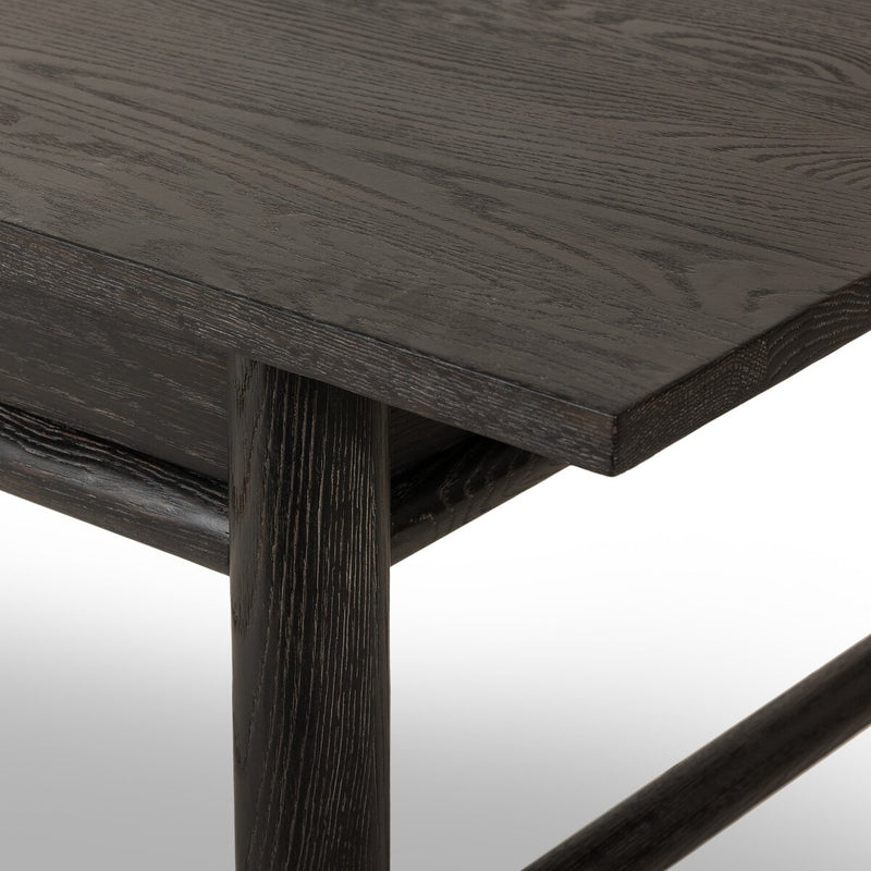 Griffith Desk - Distressed Black Oak