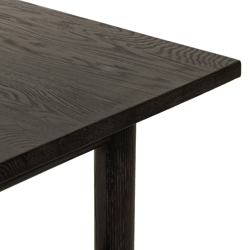 Griffith Desk - Distressed Black Oak