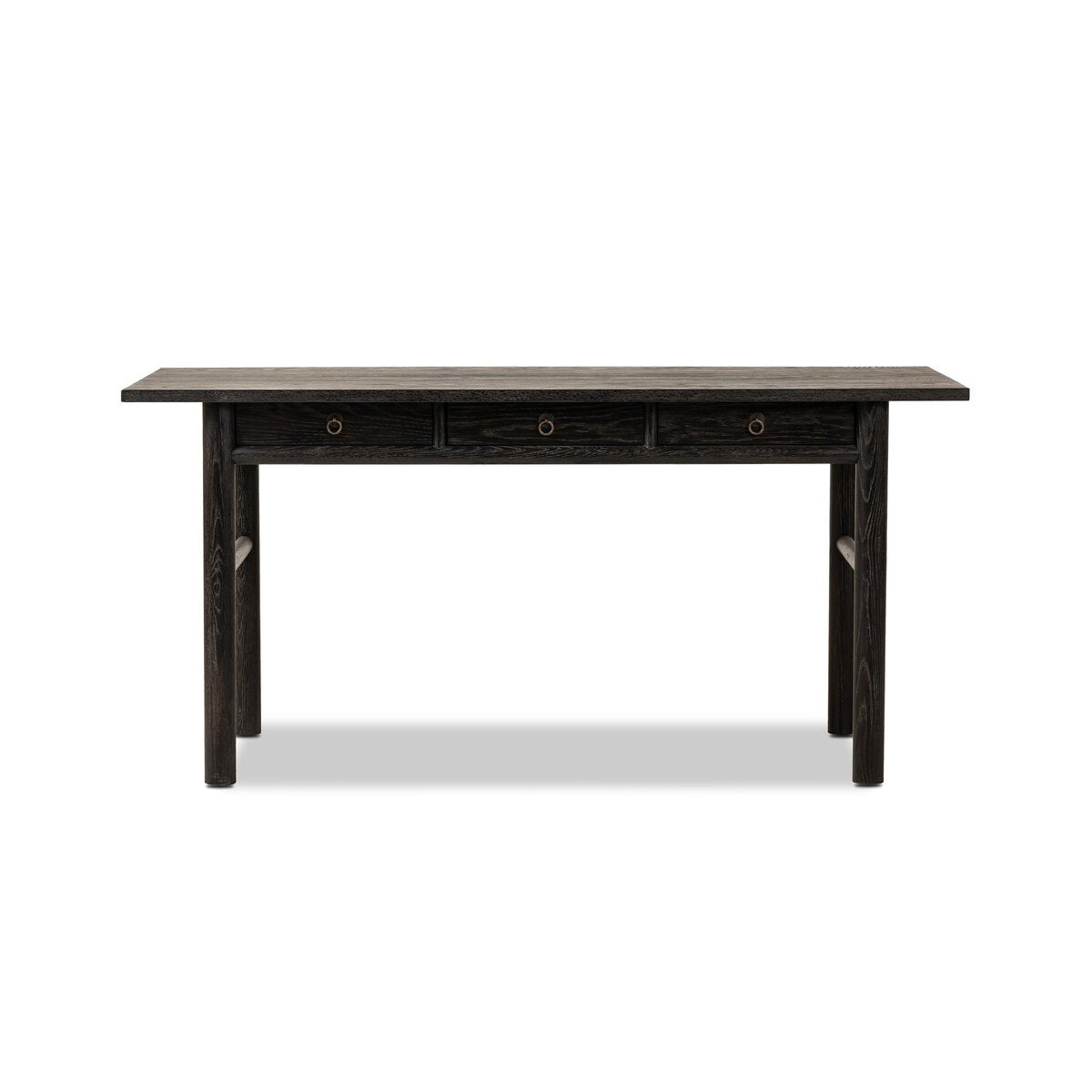 Griffith Desk - Distressed Black Oak