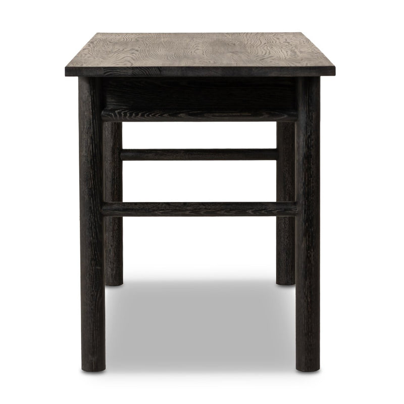Griffith Desk - Distressed Black Oak