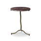 Sophie End Table - Cordovan Marble