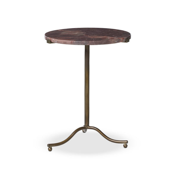 Sophie End Table - Cordovan Marble