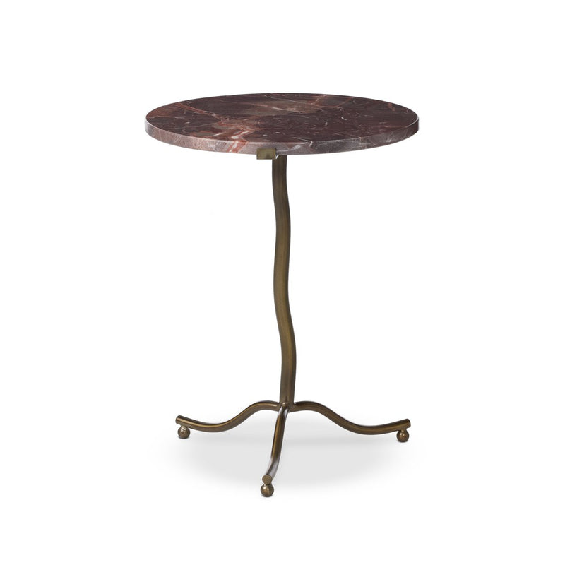 Sophie End Table - Cordovan Marble