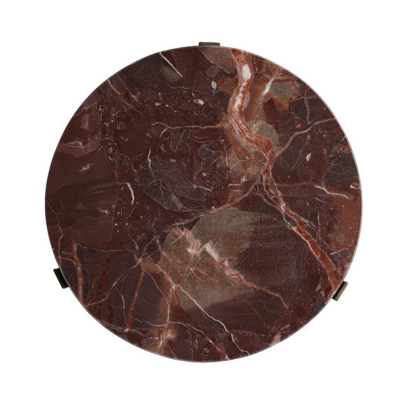 Sophie End Table - Cordovan Marble