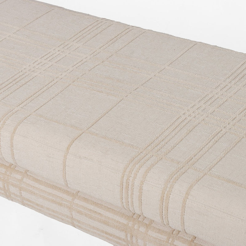 Serena Accent Bench - Sheffield Ivory