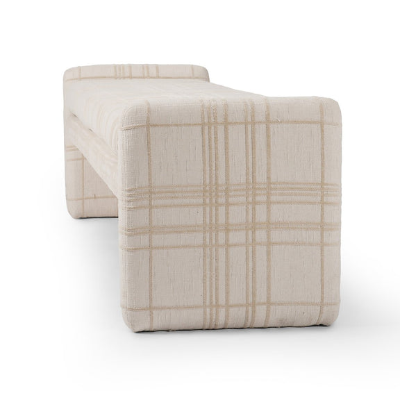 Serena Accent Bench - Sheffield Ivory