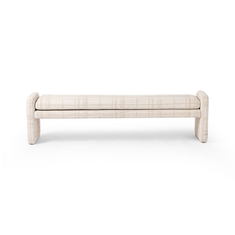 Serena Accent Bench - Sheffield Ivory