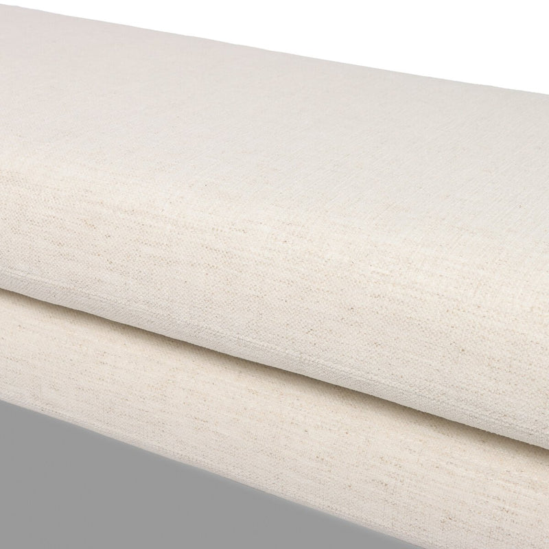 Serena Accent Bench - Crypton Nomad Snow