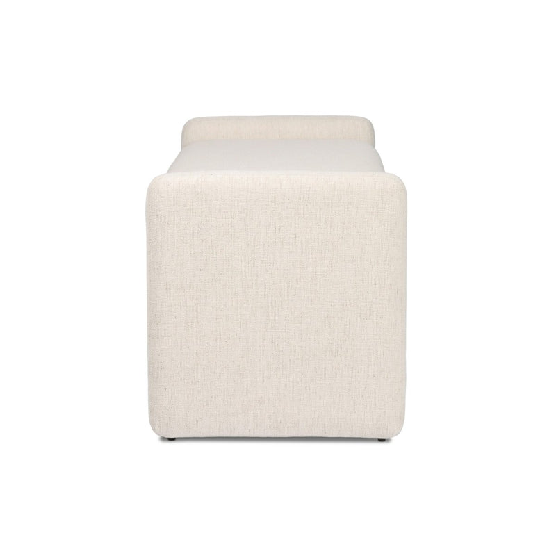 Serena Accent Bench - Crypton Nomad Snow