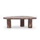 Zion Coffee Table - Merlot Marble