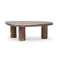 Zion Coffee Table - Merlot Marble