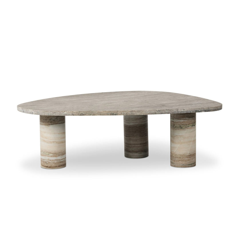 Zion Coffee Table - Antique White Marble