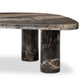 Zion Coffee Table - Rocky Brown Marble