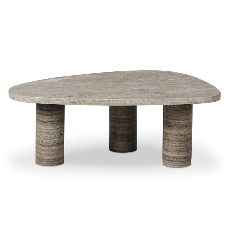 Zion Coffee Table - Antique White Marble