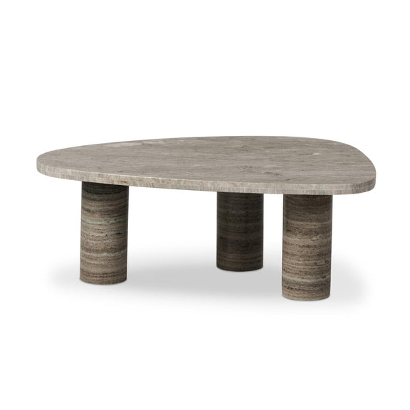 Zion Coffee Table - Antique White Marble
