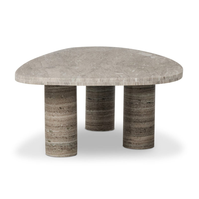 Zion Coffee Table - Antique White Marble