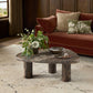 Zion Coffee Table - Rocky Brown Marble